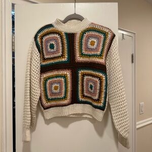 Zara kids crochet sweater